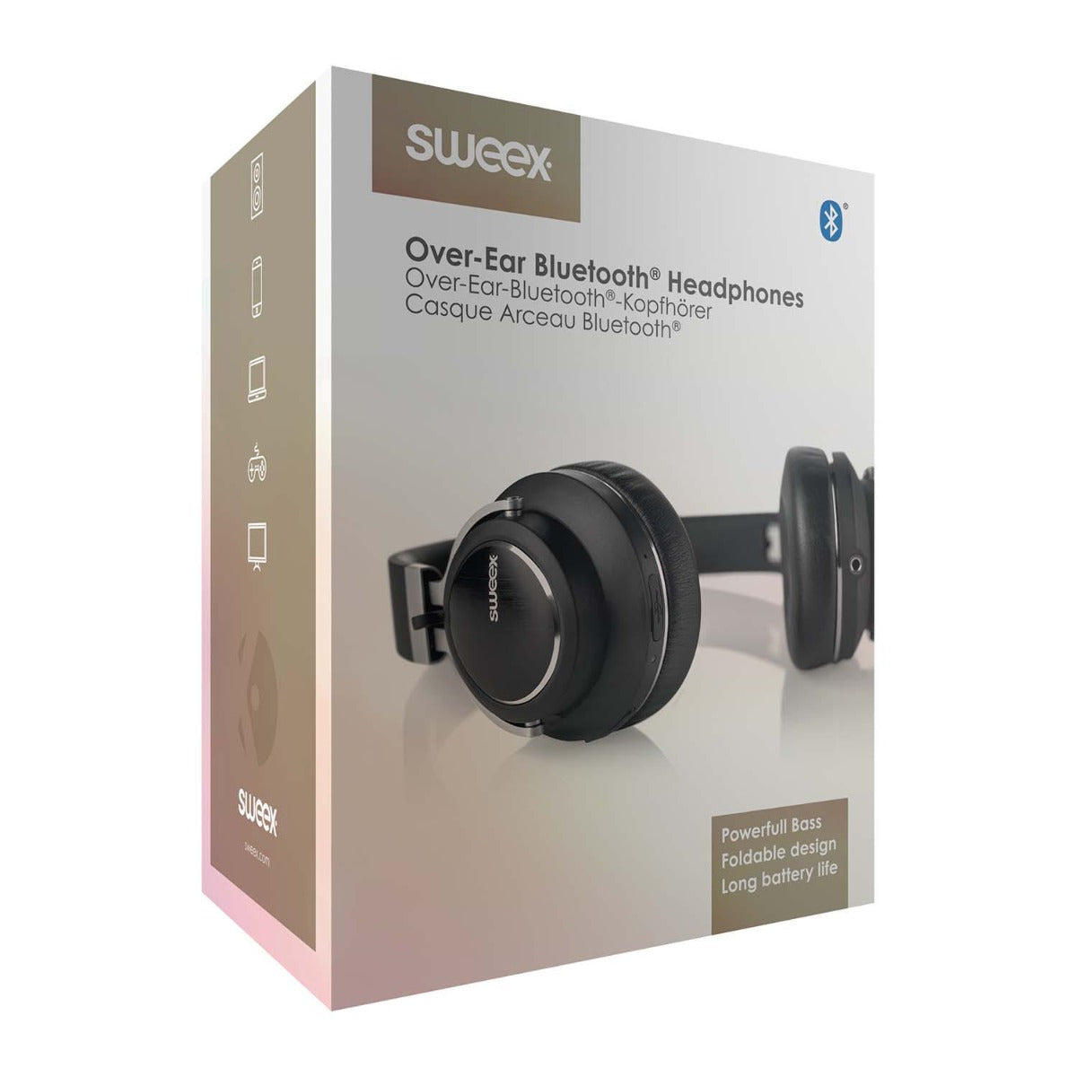 Sweex Bluetooth Hodetelefoner Over-Øret