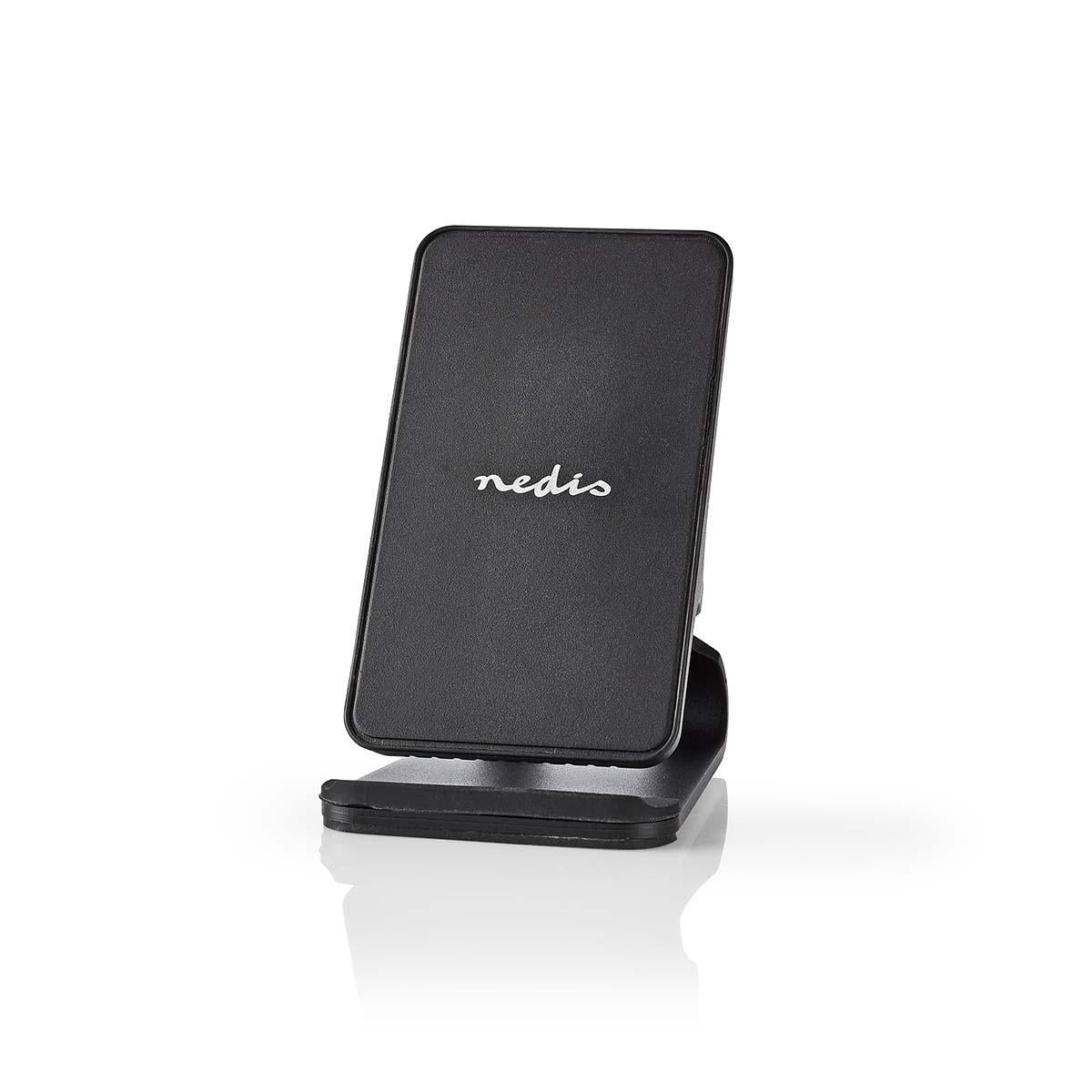 Bordstativ for mobiltelefon med trådløs lader 10 W USB Type-C™