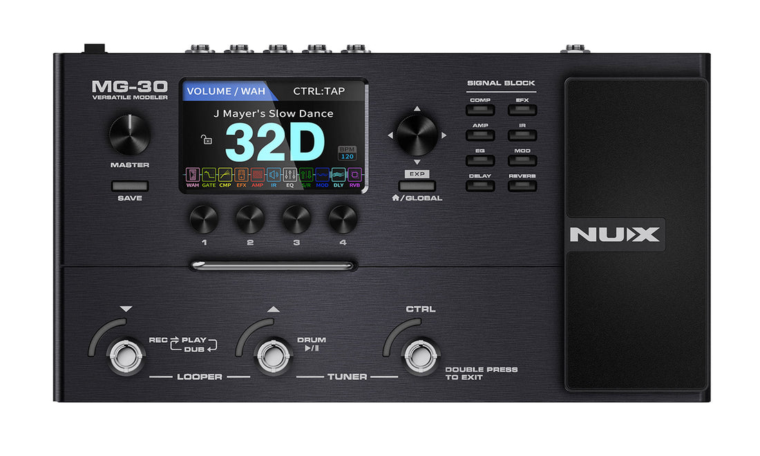 NUX MG-30 Modeling Guitar Processor