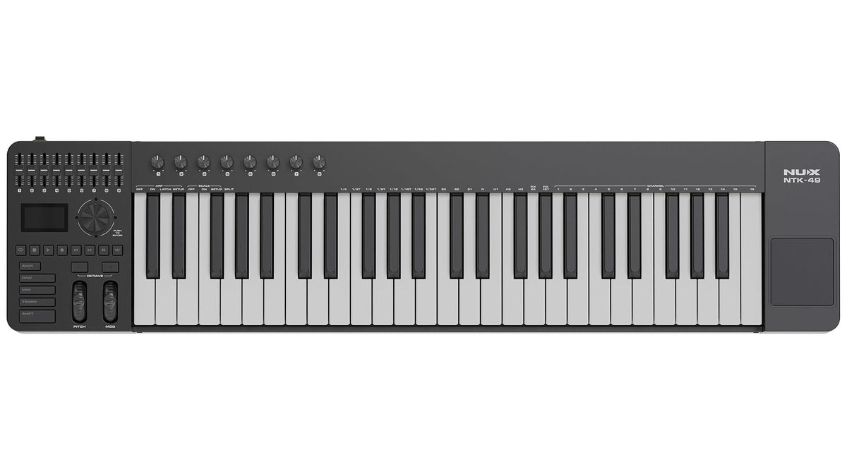 NUX NTK 49 MIDI KEYBOARD CONTROLLER