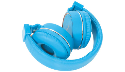 TRÅDLØS BLUETOOTH® HODETELEFON BLÅ