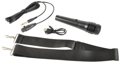 Bærbar Bluetooth Partyhøyttaler m/mikrofon