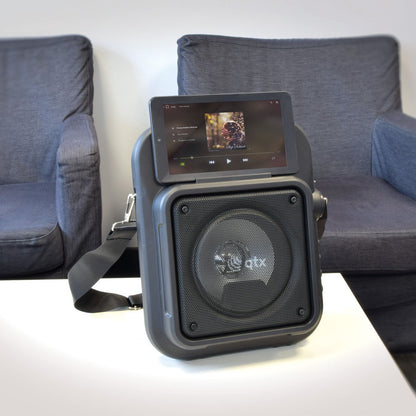 Bærbar Bluetooth Partyhøyttaler m/mikrofon