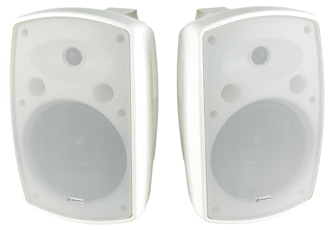 Adastra BH8 innendørs / utendørs bakgrunnshøyttalere - par hvite