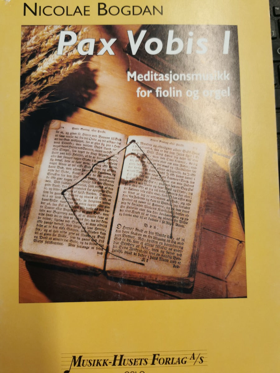 Pax Vobis 1 Meditasjonsmusikk for Fiolin og Orgel