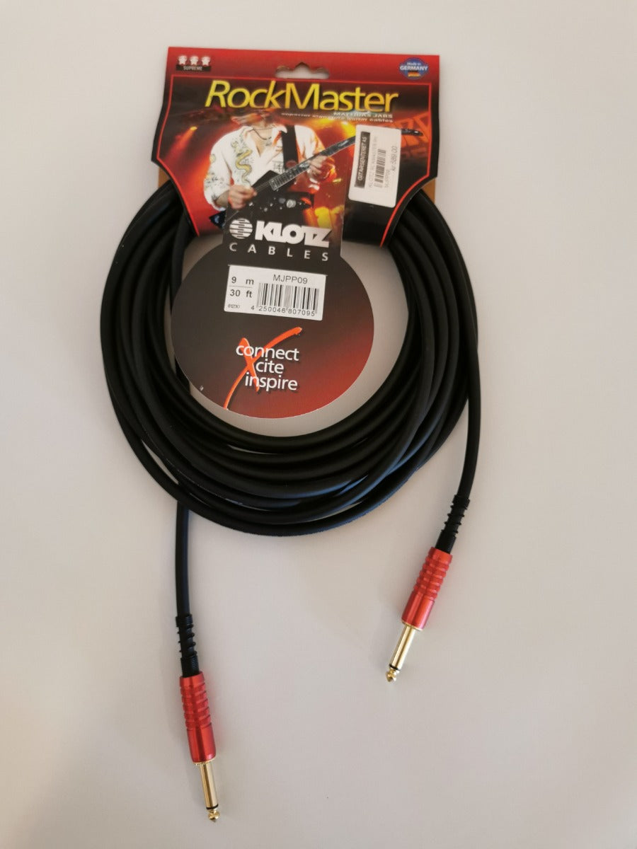 Klotz MJPP09 RockMaster Mathias Jabs instrumentkabel 9 m