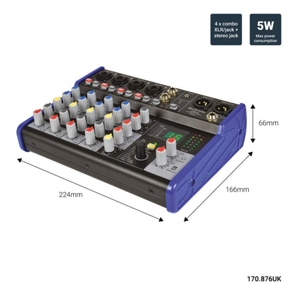 CSD Compact Mixers with BT and DSP Effects