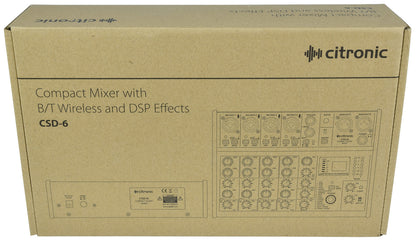 CSD Compact Mixers with BT and DSP Effects