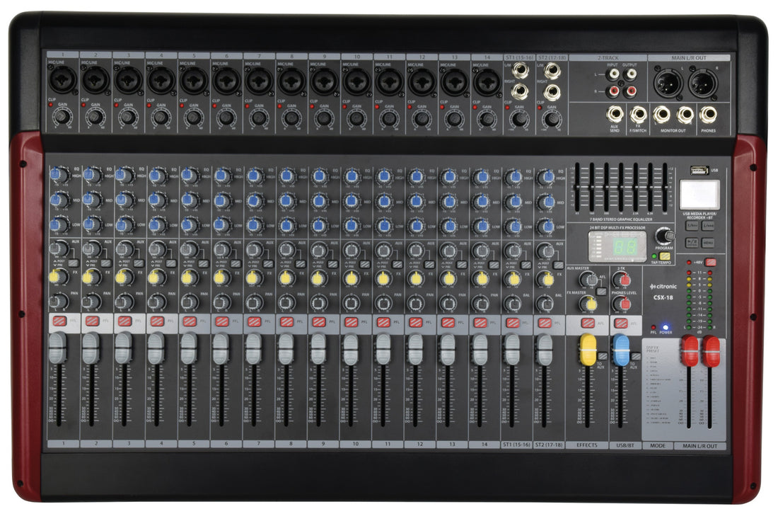 Citronic CSX-18 Live Mixing Console