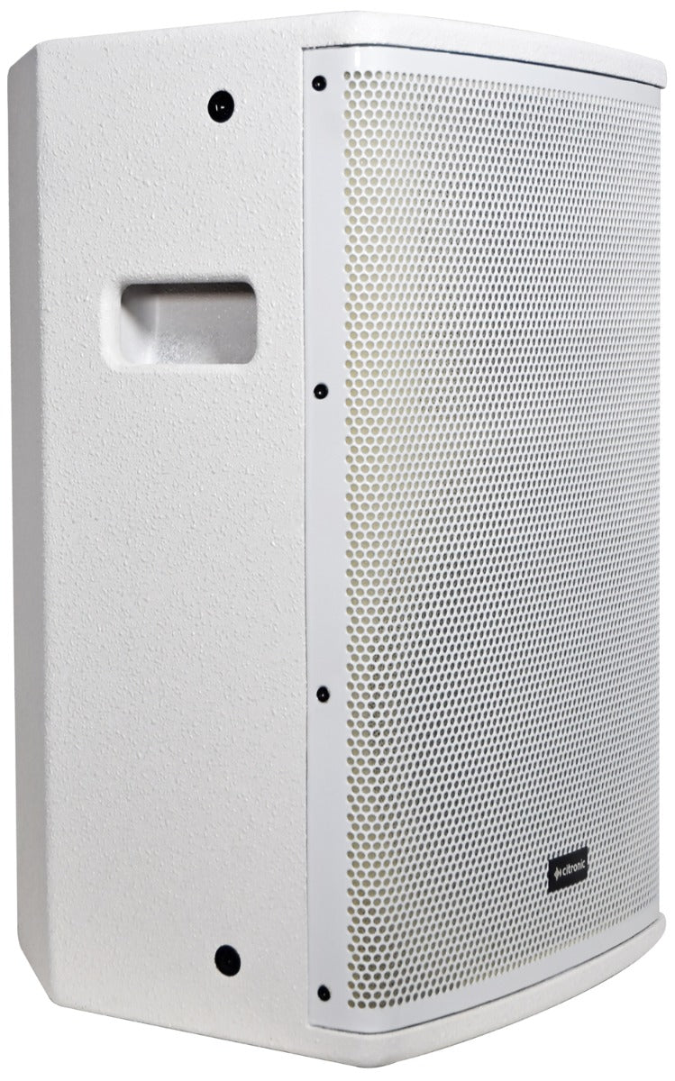 CUBA 10" Active Full-Range PA Høyttaler m/ DSP + Bluetooth 270W Hvit