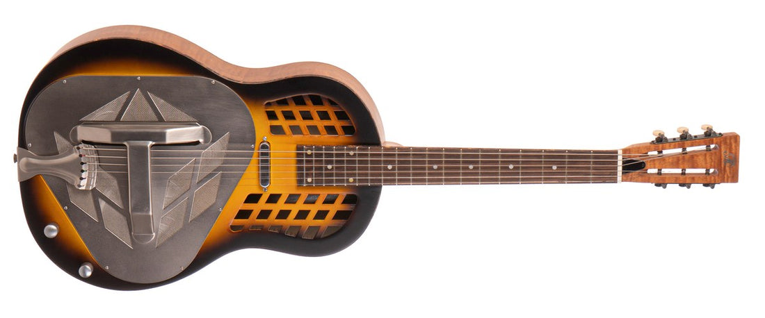 MORGAN DOBRO Maple Body Steel Top