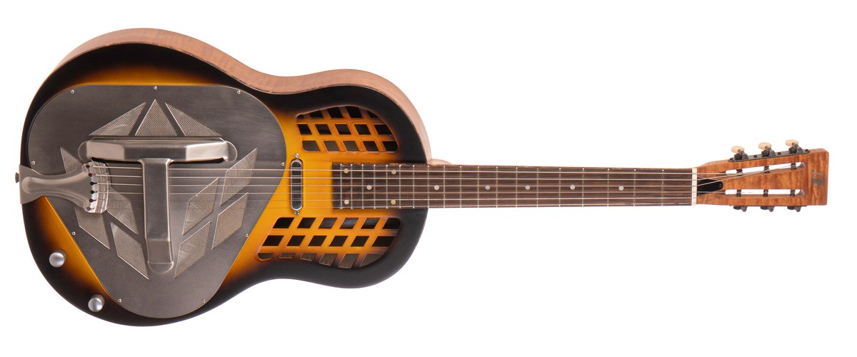 MORGAN DOBRO Maple Body Steel Top