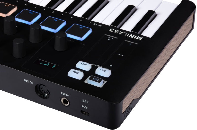 ARTURIA Minilab 3 BK Midi-Keyboard