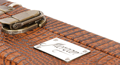 MORGAN CASE DLX EG CROCODILE