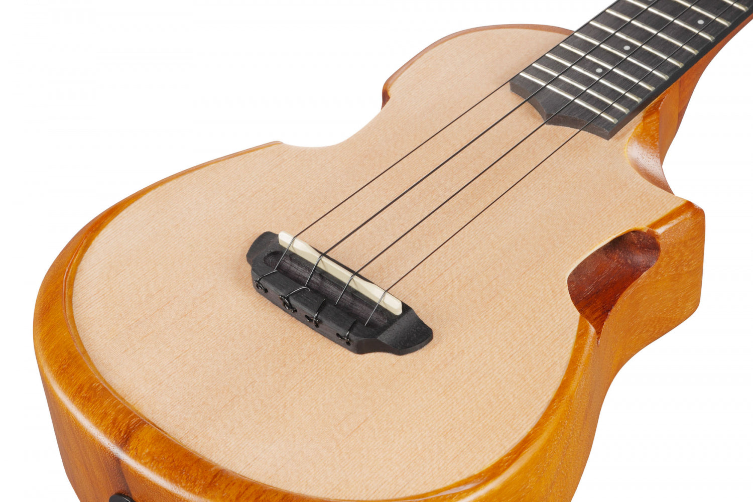 Ibanez AUC10E-OPN Concert Ukulele m. mik. &amp; bag, Soundport