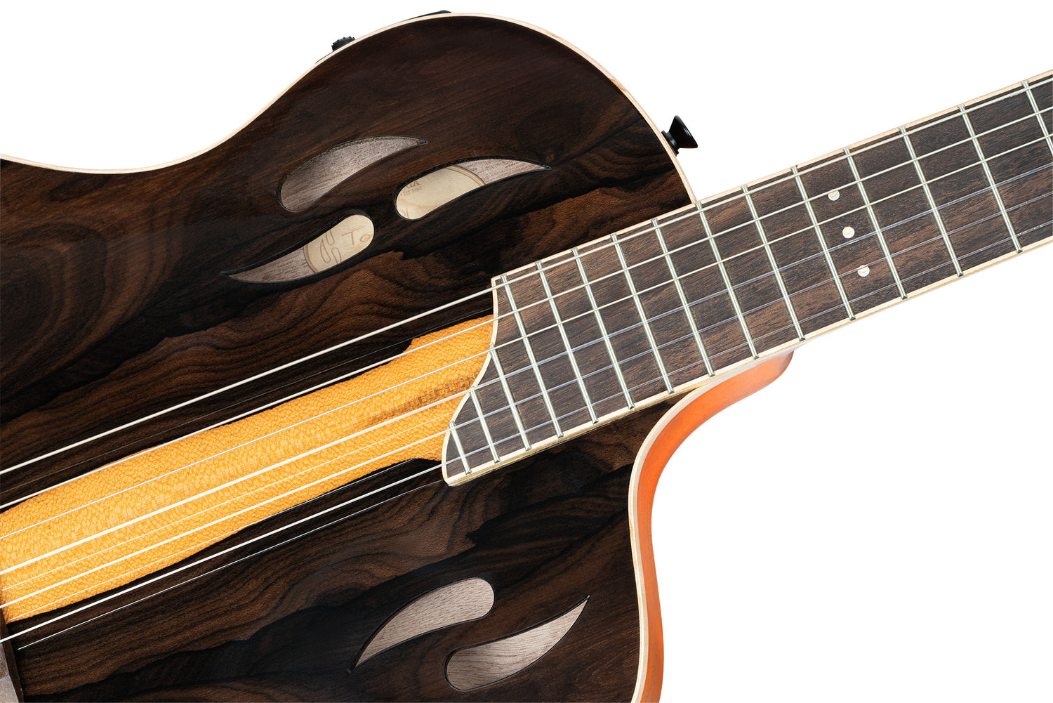 Ortega RTP-LTD Nylonstr. gitar m/ mik, Thin body, Slim neck