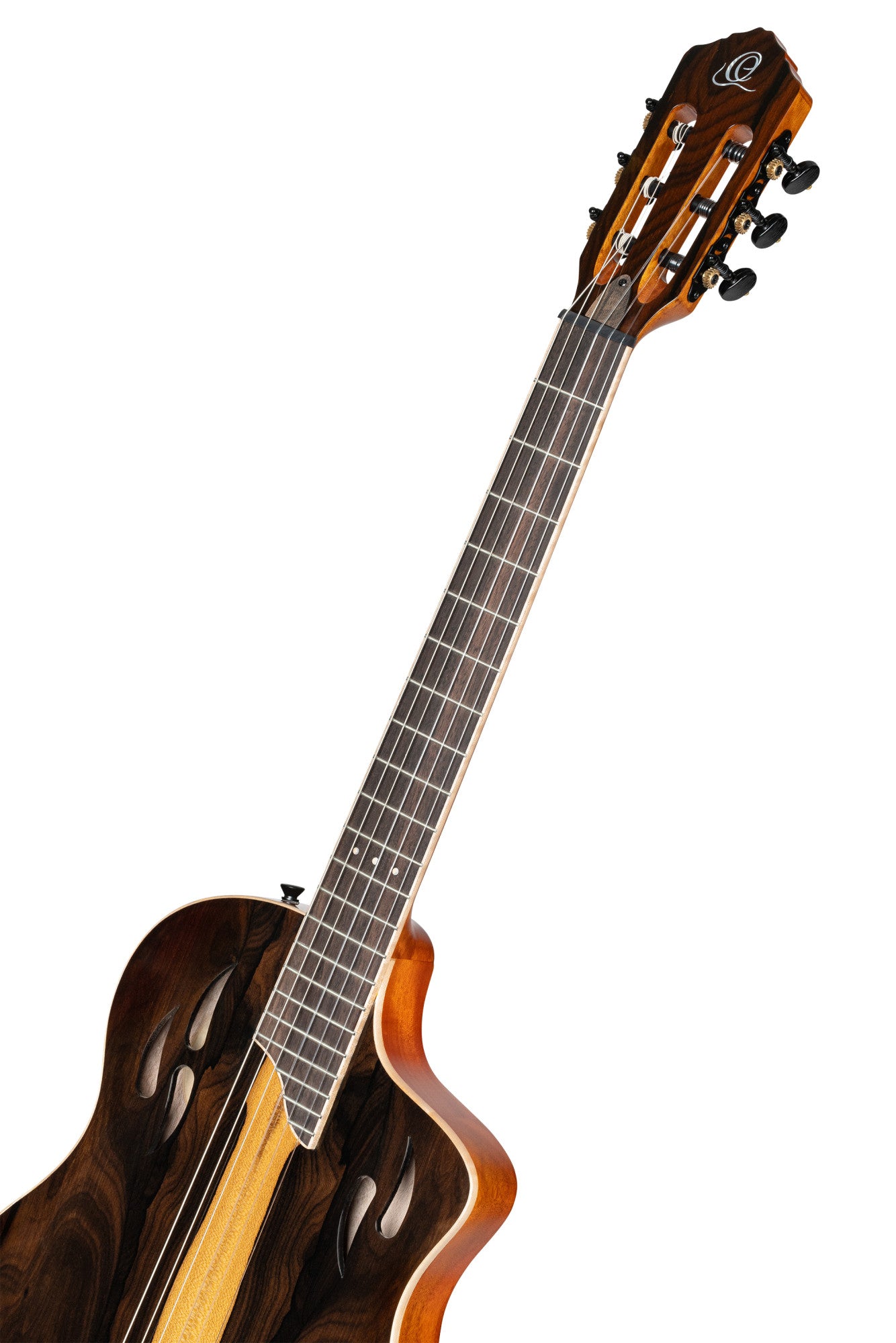 Ortega RTP-LTD Nylonstr. gitar m/ mik, Thin body, Slim neck