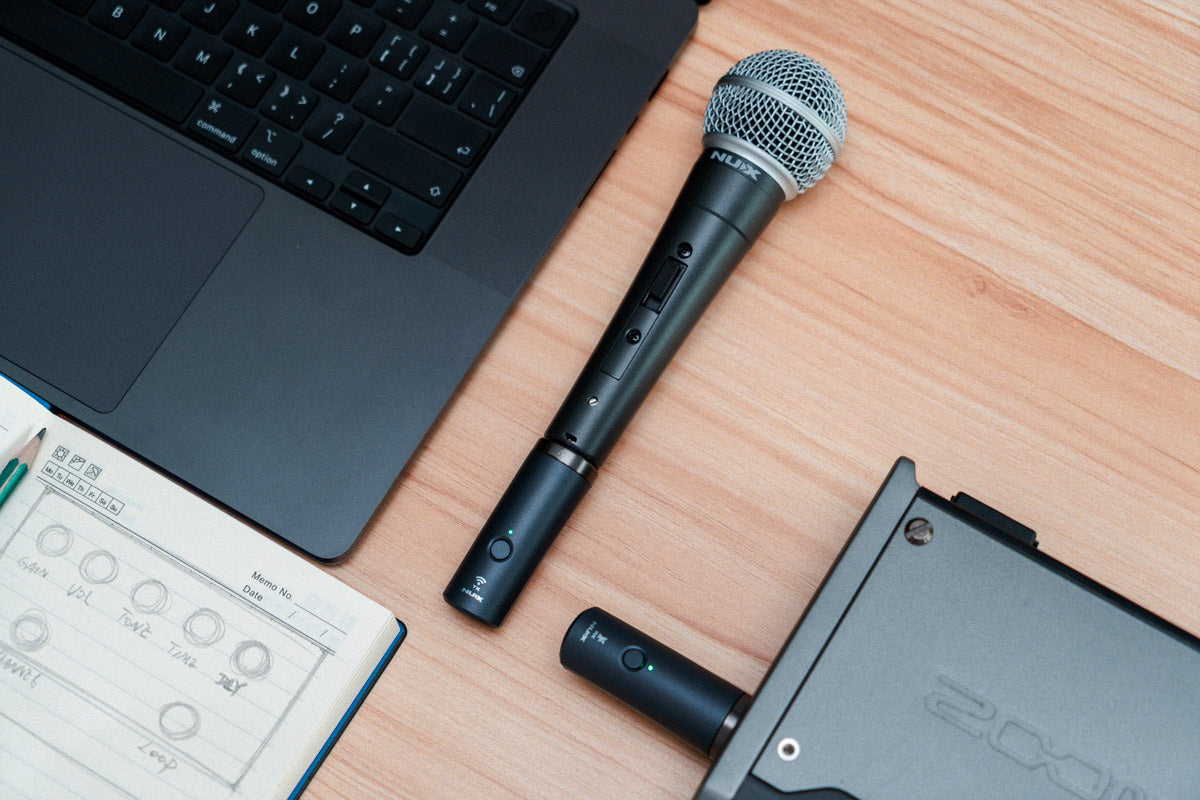NUX B-3RC 2.4GHz WIRELESS MIC SYSTEM BUNDLE