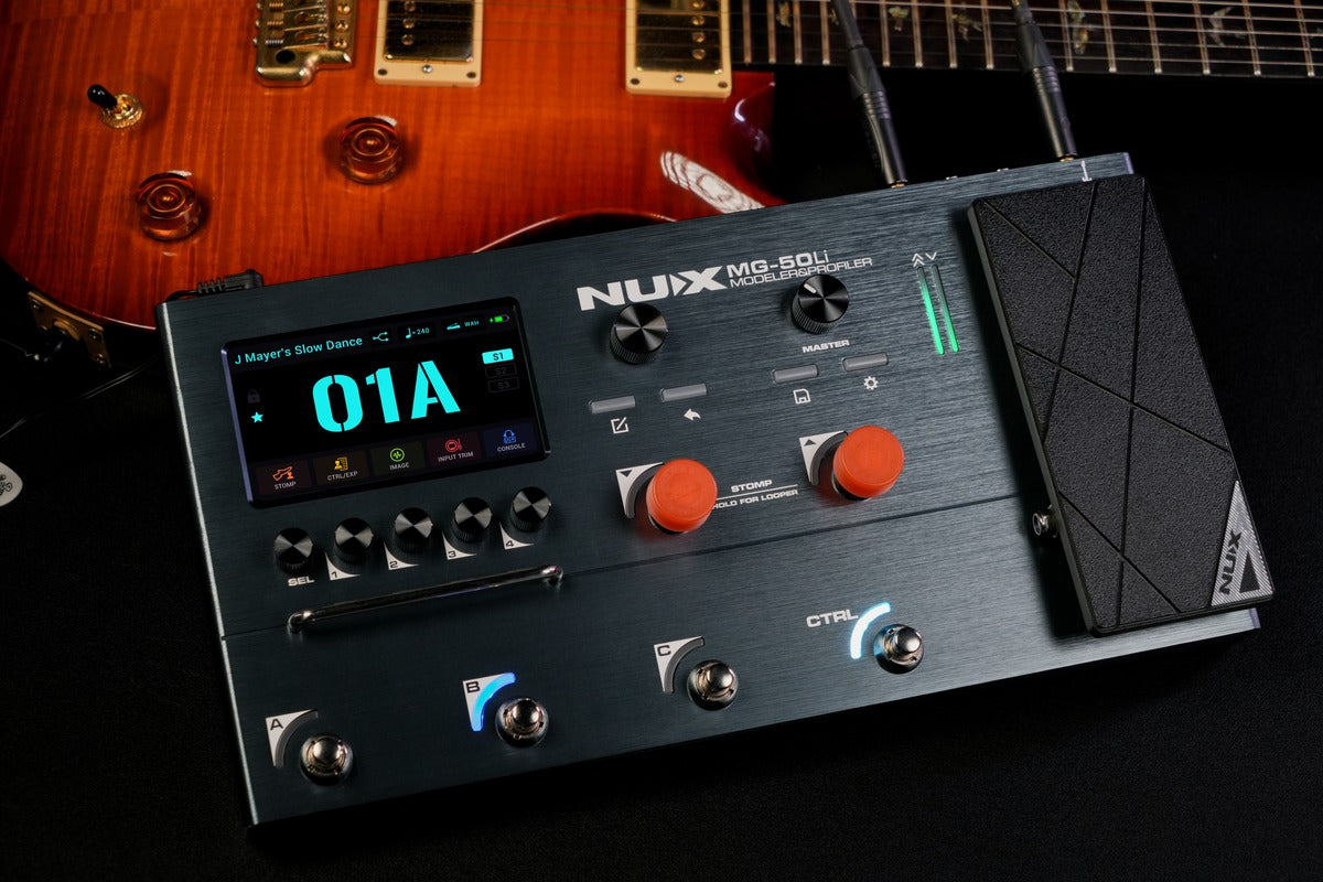 NUX MG 50LI Modeling Guitar Processor Dark Blue