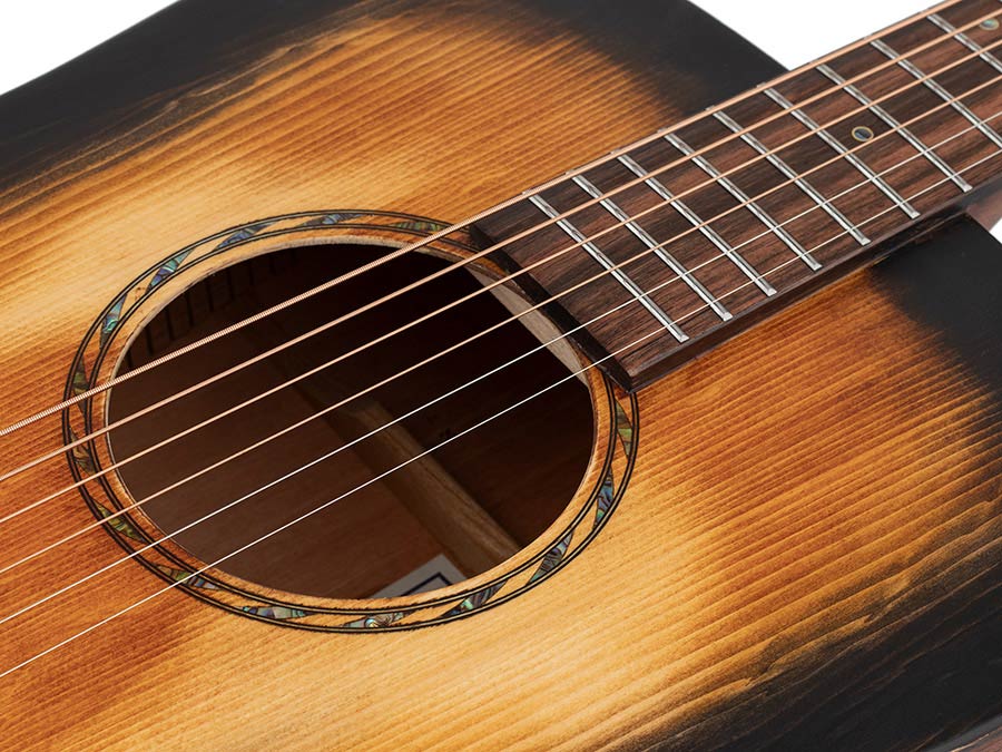 Bromo BAR1H/HS Rocky Mountain Series all solid dreadnought guitar