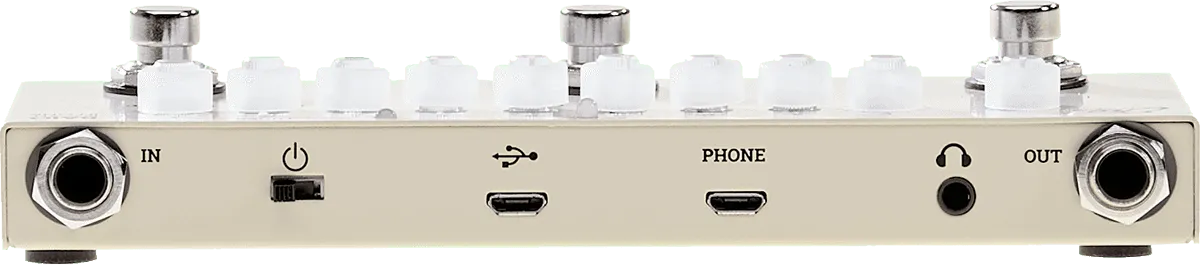 EKO MEK BAIO Mini multi -effekt batteri pedal m/ IRs