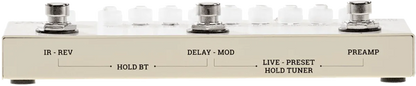 EKO MEK BAIO Mini multi -effekt batteri pedal m/ IRs