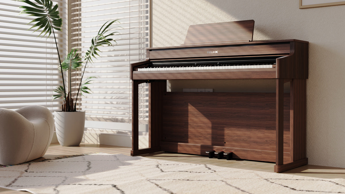 NUX NCK 430 Digital Piano Walnut