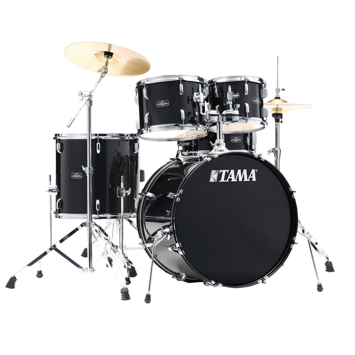 Tama ST52H5C-BNS Stagestar 5-pc kompl. m/cymbaler