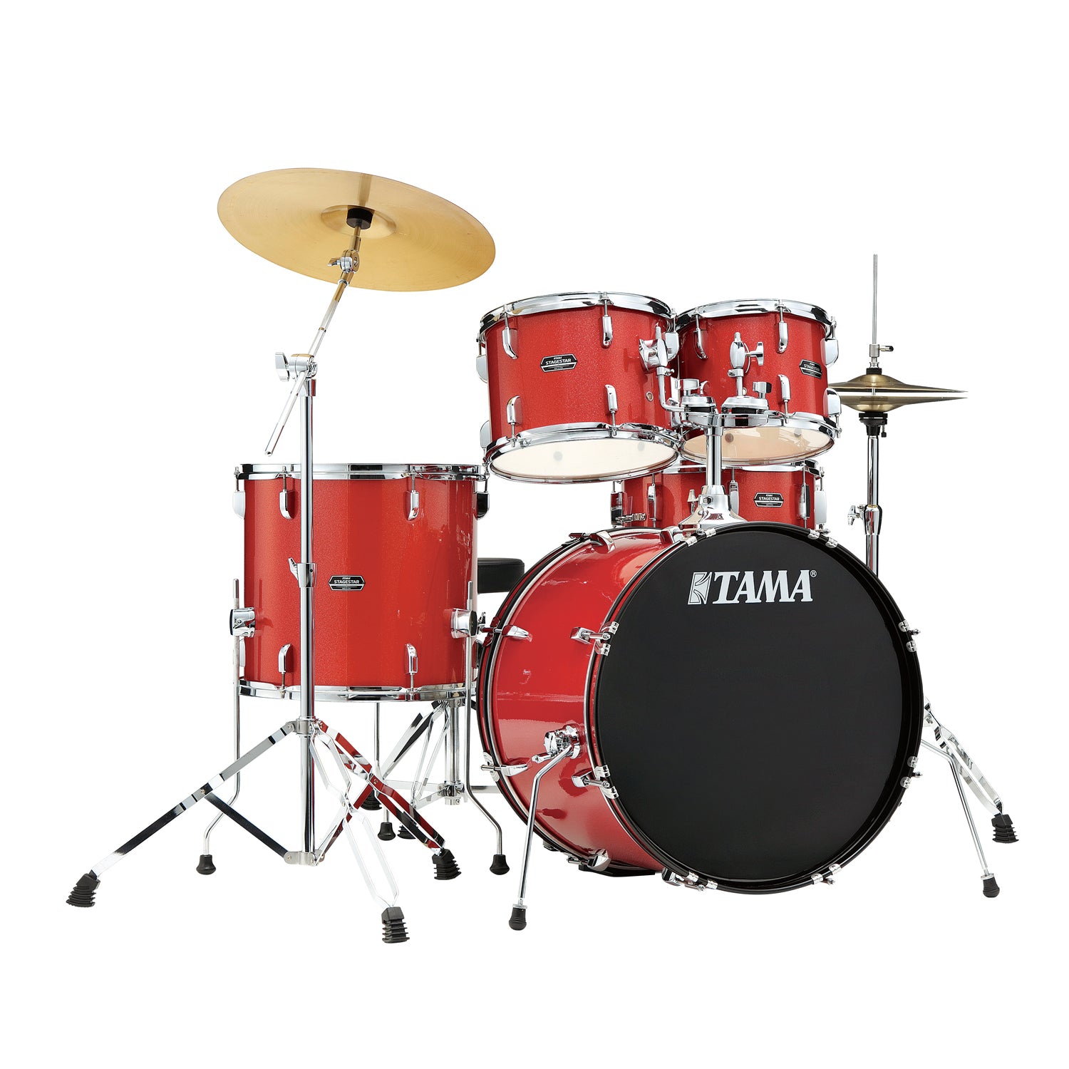 Tama ST52H5C-CDS Stagestar 5-pc kompl. m/cymbaler
