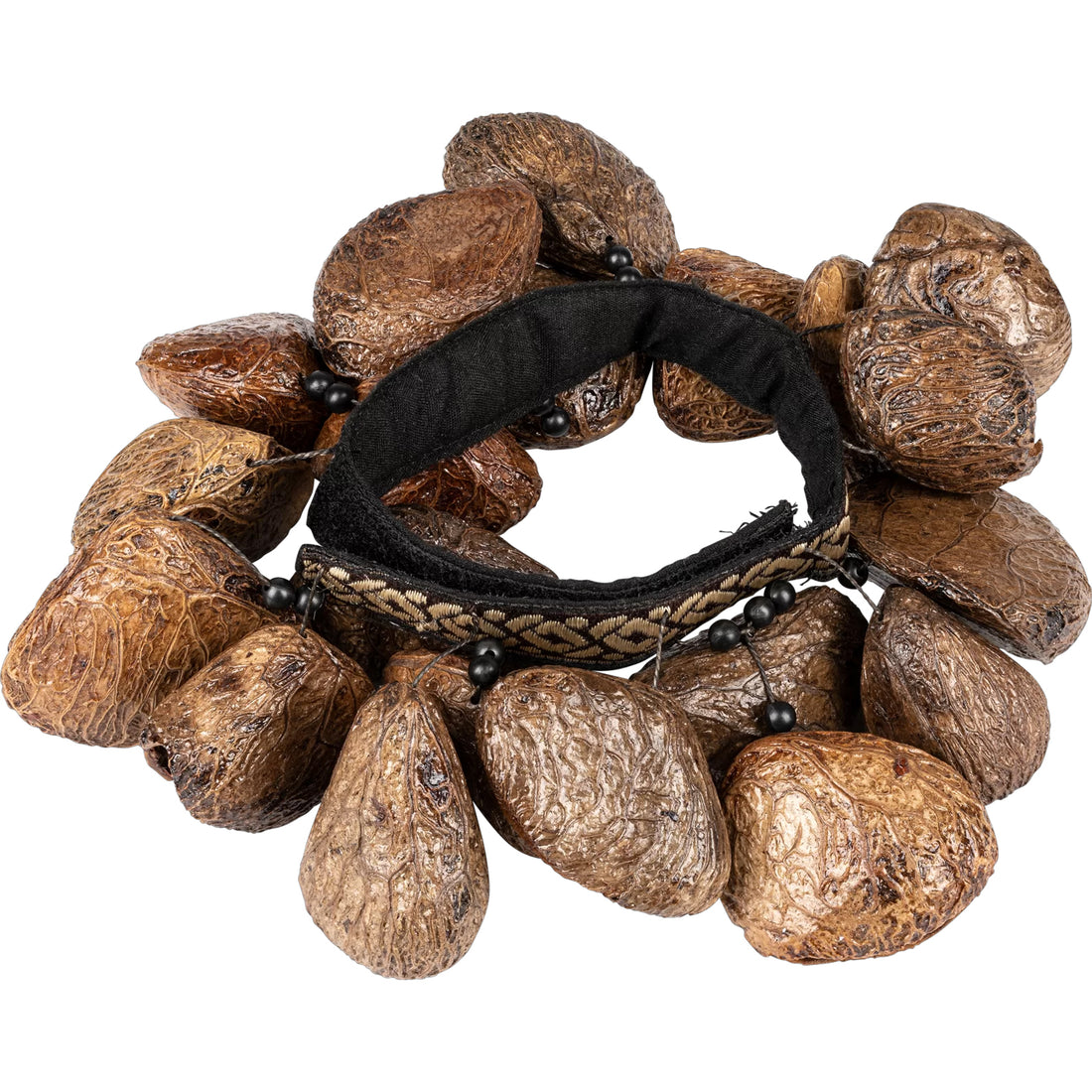 Foot Percussion Foot Rattle, Pangi Seeds - FR1P