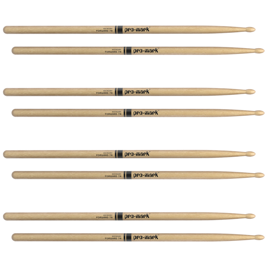Promark TX7AW-4P Classic Forward, 7A, Oval tip