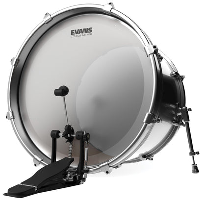 Evans EQ3 frosted basstrommeskinn 18&quot; - BD18GB3C