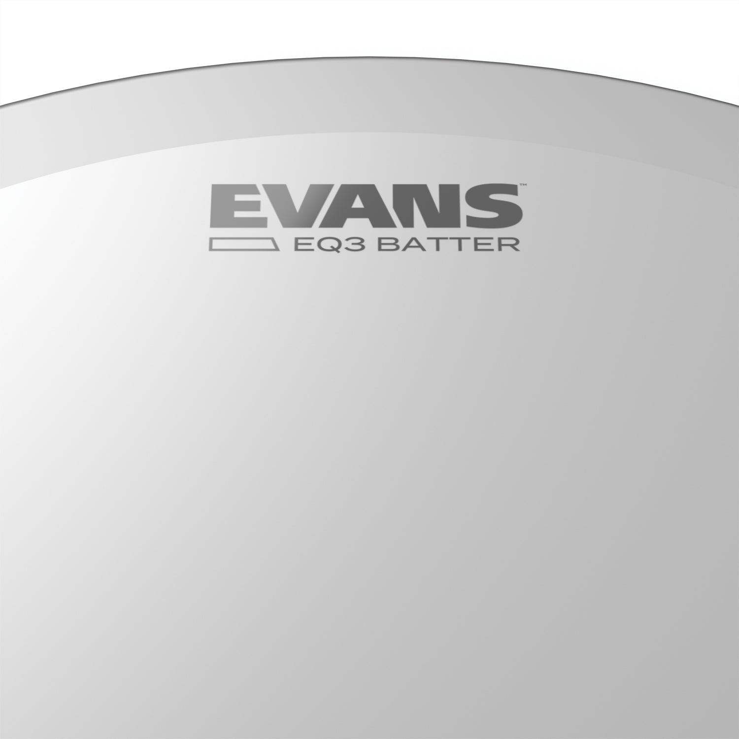 Evans EQ3 frosted basstrommeskinn 18&quot; - BD18GB3C