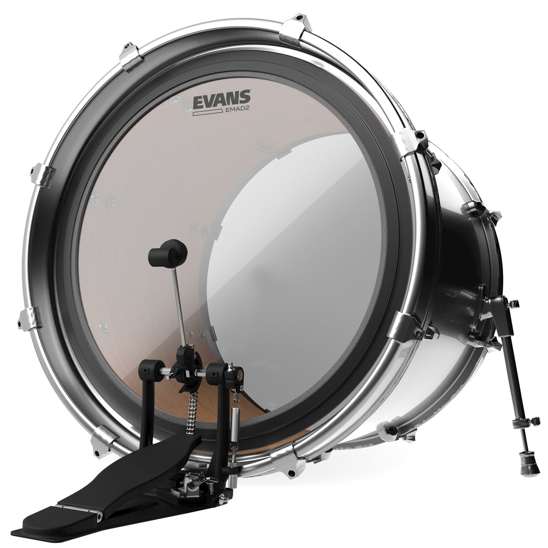 Evans EMAD clear basstrommeskinn 20" - BD20EMAD2