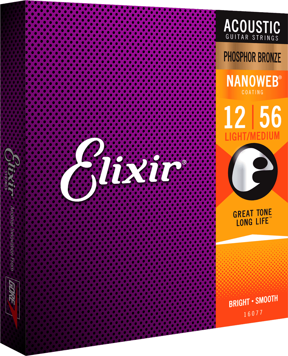 Elixir 16077 Medium Light 12-56