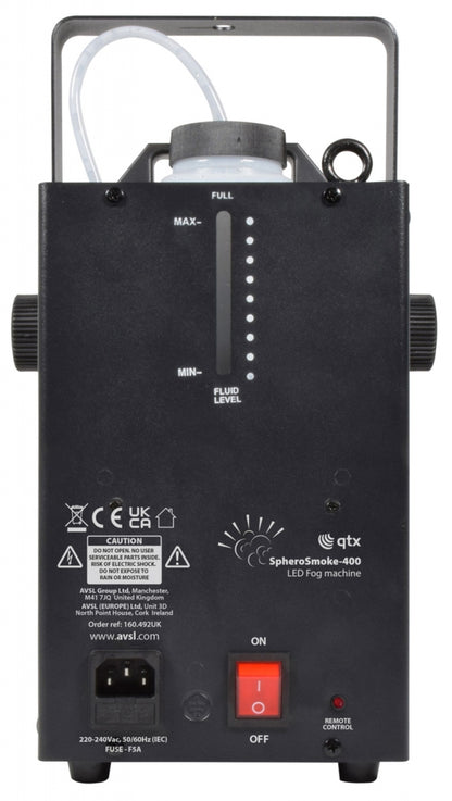 Compact LED Fog Machine with RGB Magic Ball Effect