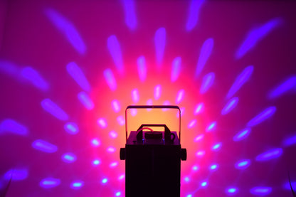 Compact LED Fog Machine with RGB Magic Ball Effect