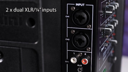 Gemini GPSS-650 aktiv 6,5" PA-høyttaler