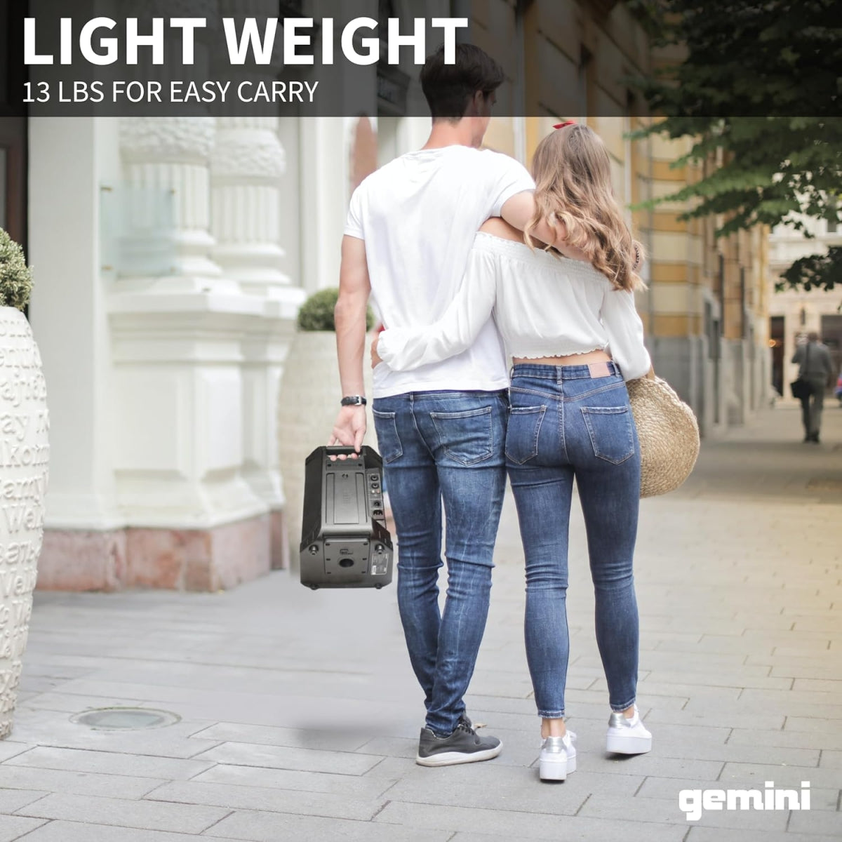 Gemini GPSS-650 aktiv 6,5" PA-høyttaler