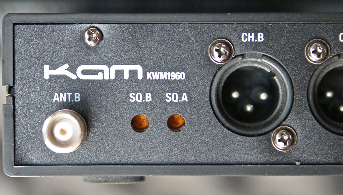 KAM KWM1960 BP V2 Trådløs nakkebøylemikrofon sett