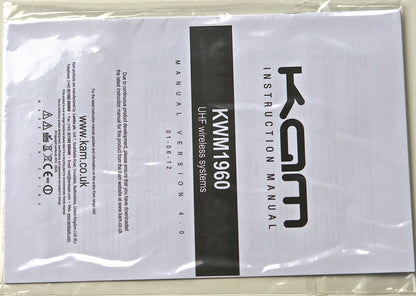 KAM KWM1960 BP V2 Trådløs nakkebøylemikrofon sett