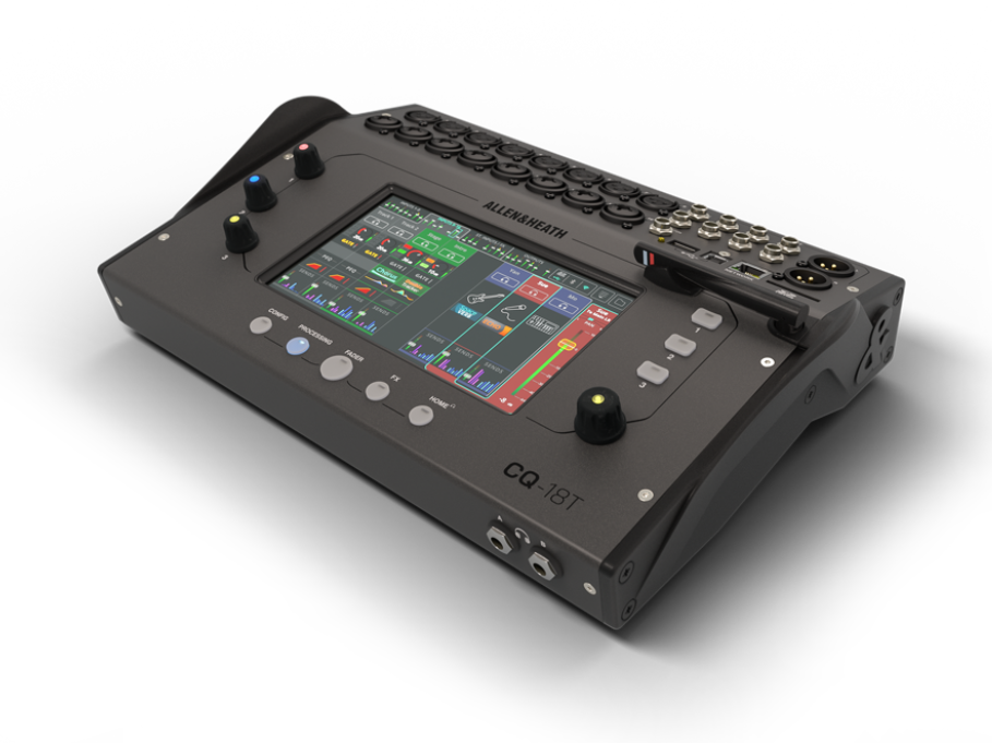 A&H CQ18T ultra-compact digital mixer with WiFi