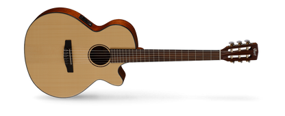 Cort CEC3 NS Klassisk Gitar m/P.U og Cutaway, Natur Satin