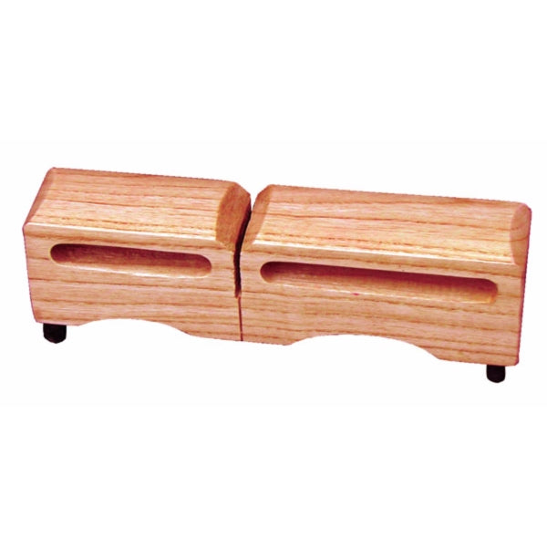 Planet Music Wood Block Double 7″ inkl. klubbe