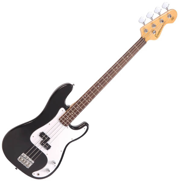 Encore E4 Bass Guitar Gloss Black