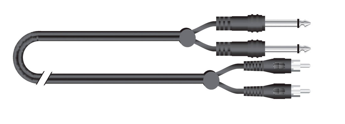 SAFECON AC65 5m 2 Jack/2 Phono