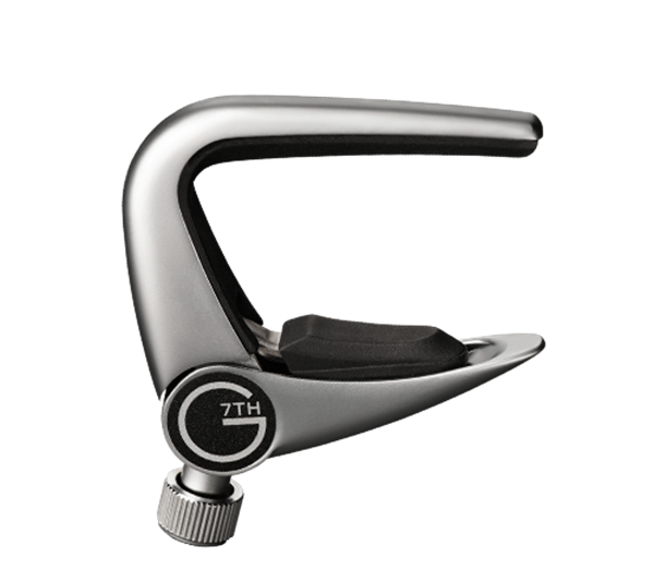 G7th Capo Newport Ukulele / Banjo - Silver