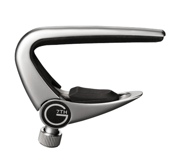 G7th Newport 6 String Silver Capo.