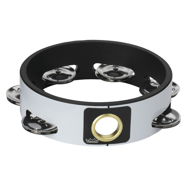 Remo Tambourine 6″ Single Row White