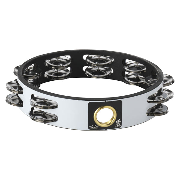 Remo Tambourine 8″ Double Row White
